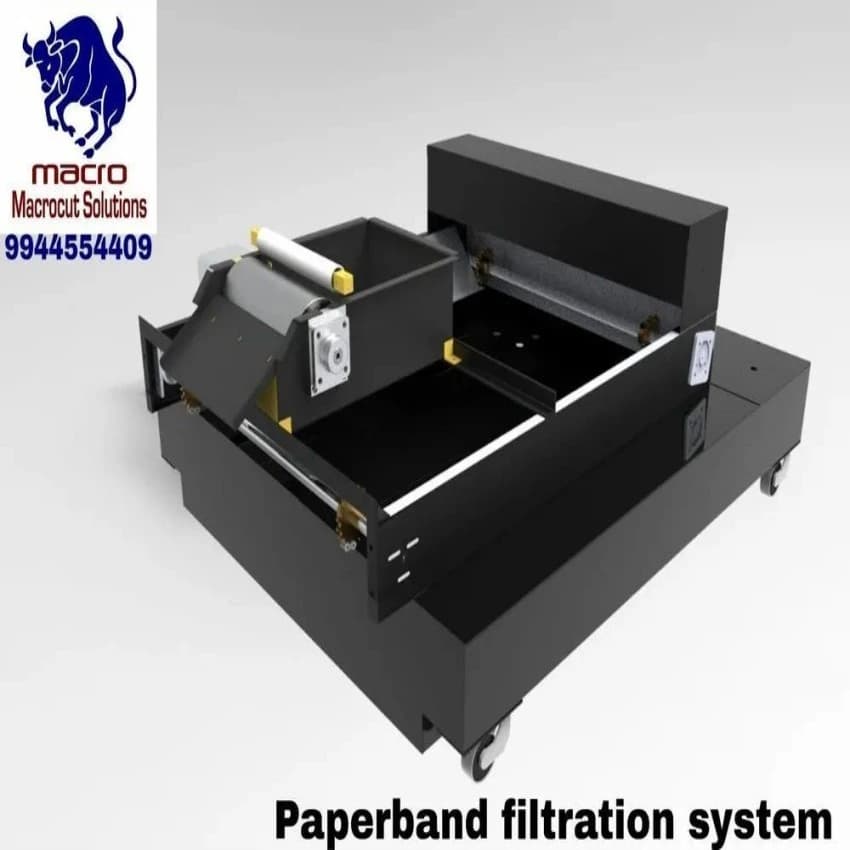 Mild Steel Paper Band Filtration Unit - Manual