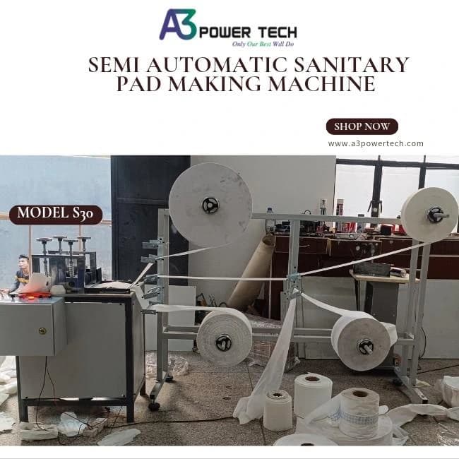 Sanitary Pad Making Machine Model S30