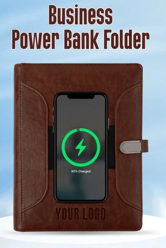 Diary With Power Bank, 8000 mAh, A5