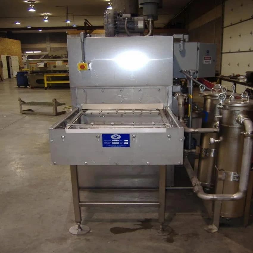Semi-automatic Stainless Steel Industrial Parts Washing Machine