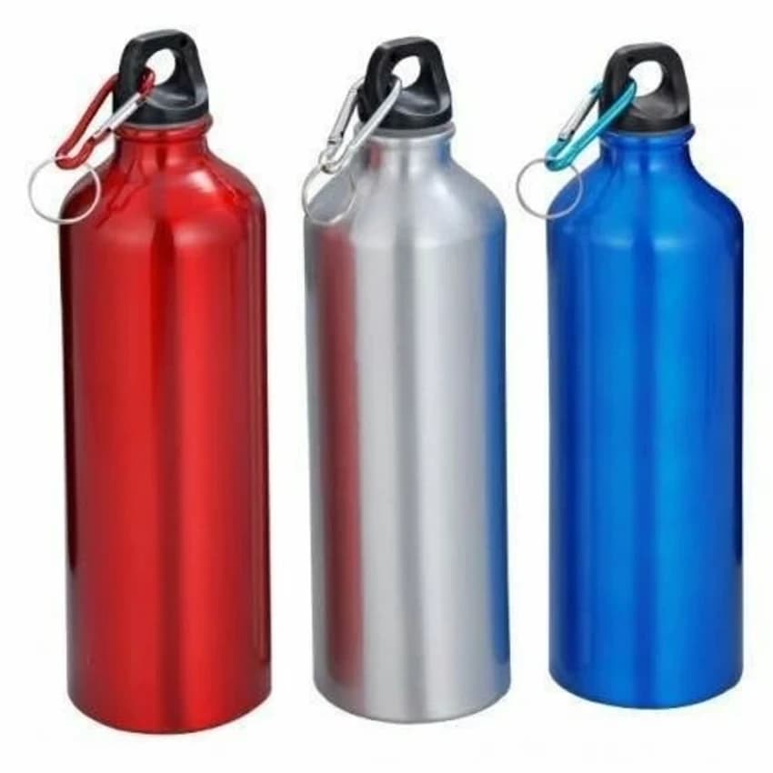 Imported Aluminium Sipper Bottle, Capacity: 600 Ml,750 Ml, Round I