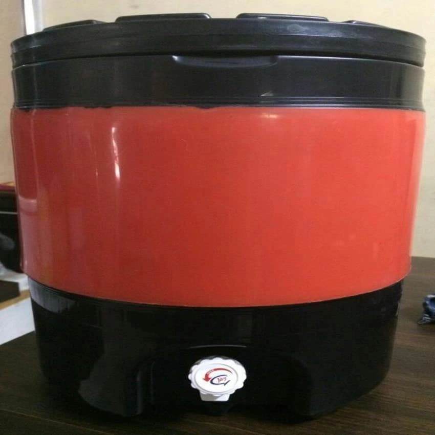 Plastic Red Cool Water Jar, Model Name/Number: Under Screw, Capacity: 18 Litre