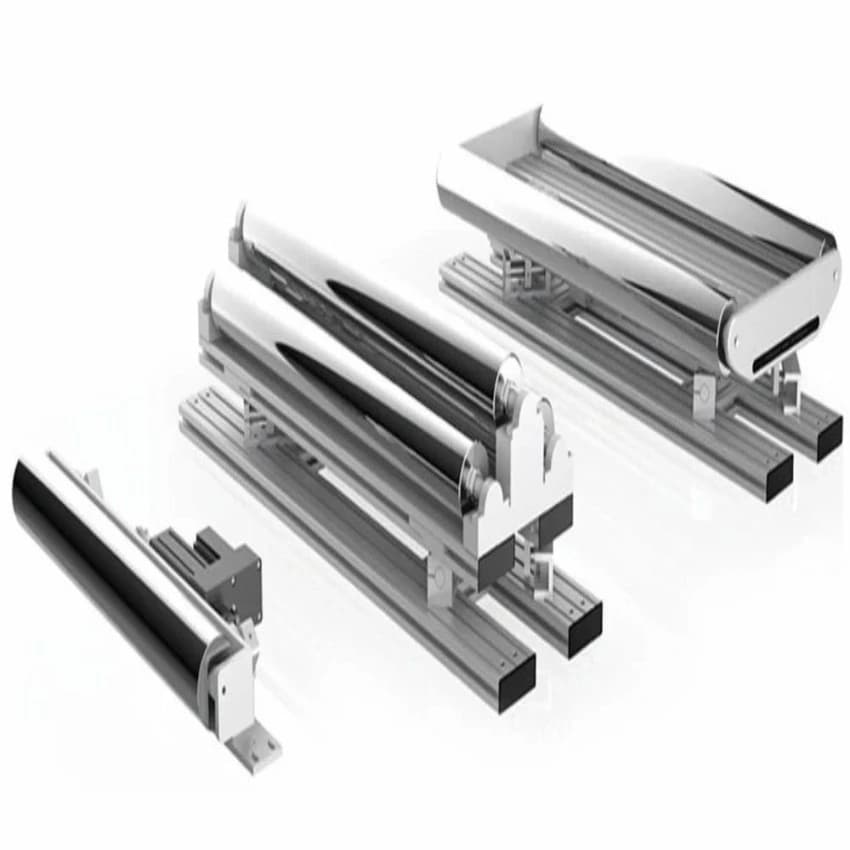 Web Guiding Roller Frame