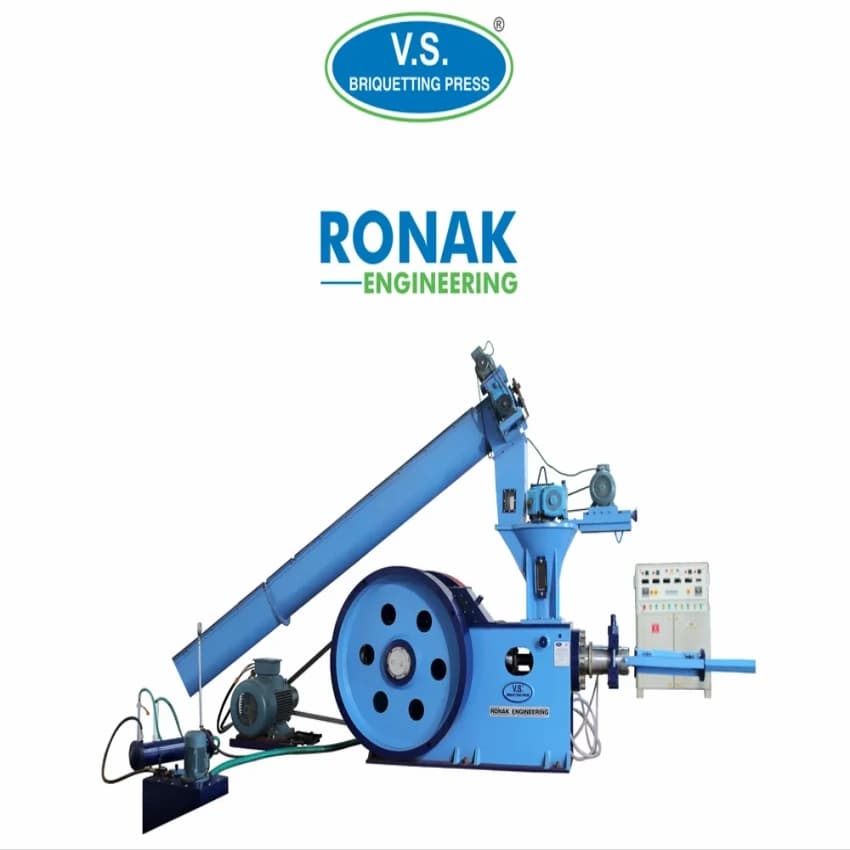 Automatic Agro Coal Briquette Making Machine, Capacity: 1000-1500 Kgs. P/H