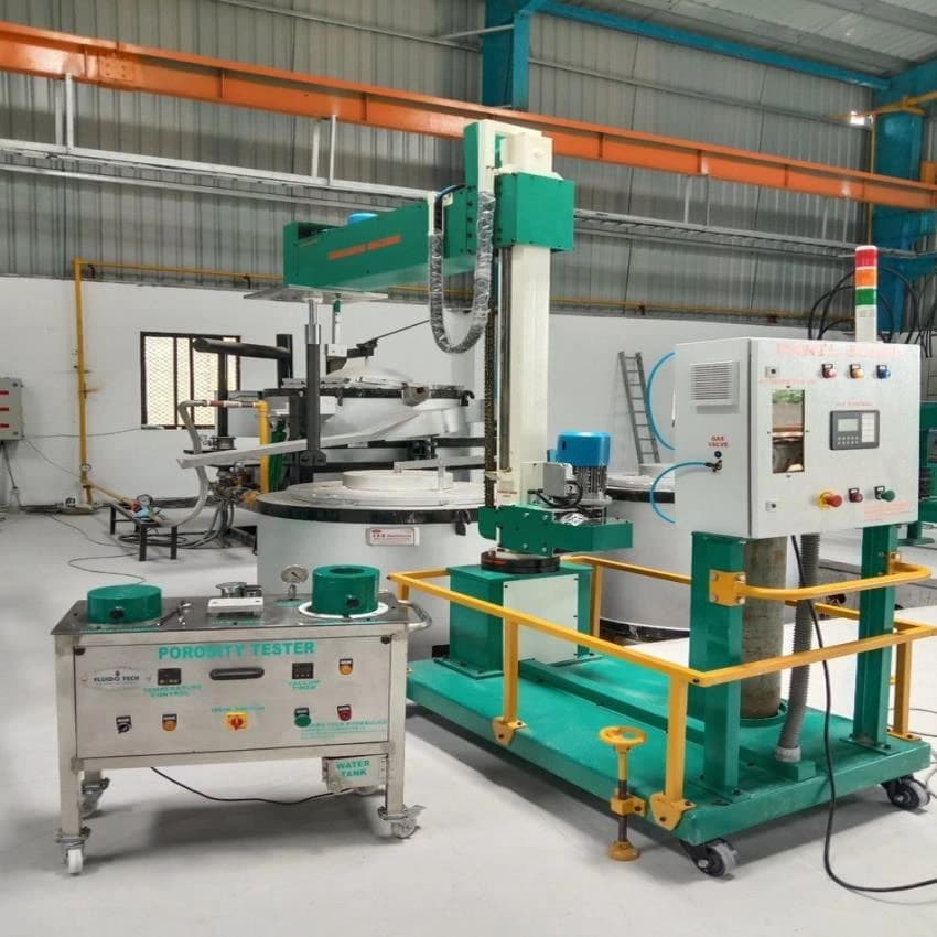 Aluminium metal Mobile Degassing Machine
