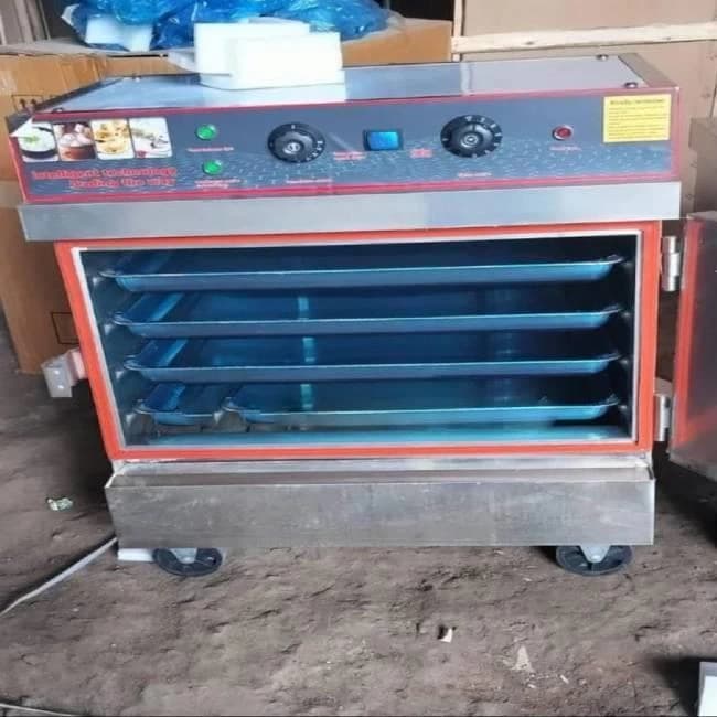 Stainless Steel Commercial Food Warmer Electric Steamer, For Restaurant
