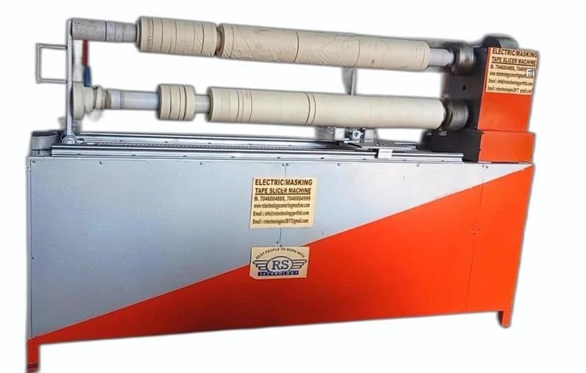 Backing Material: BOPP Color: Dark White Masking Tape Log Roll Rewinding Machine