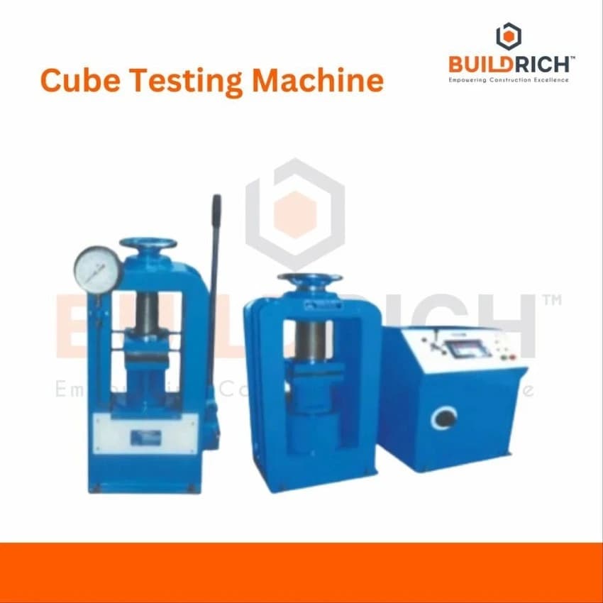 1HP Digital Cube Testing Machine, Packaging Type: Iron, Model Name/Number: Ctm