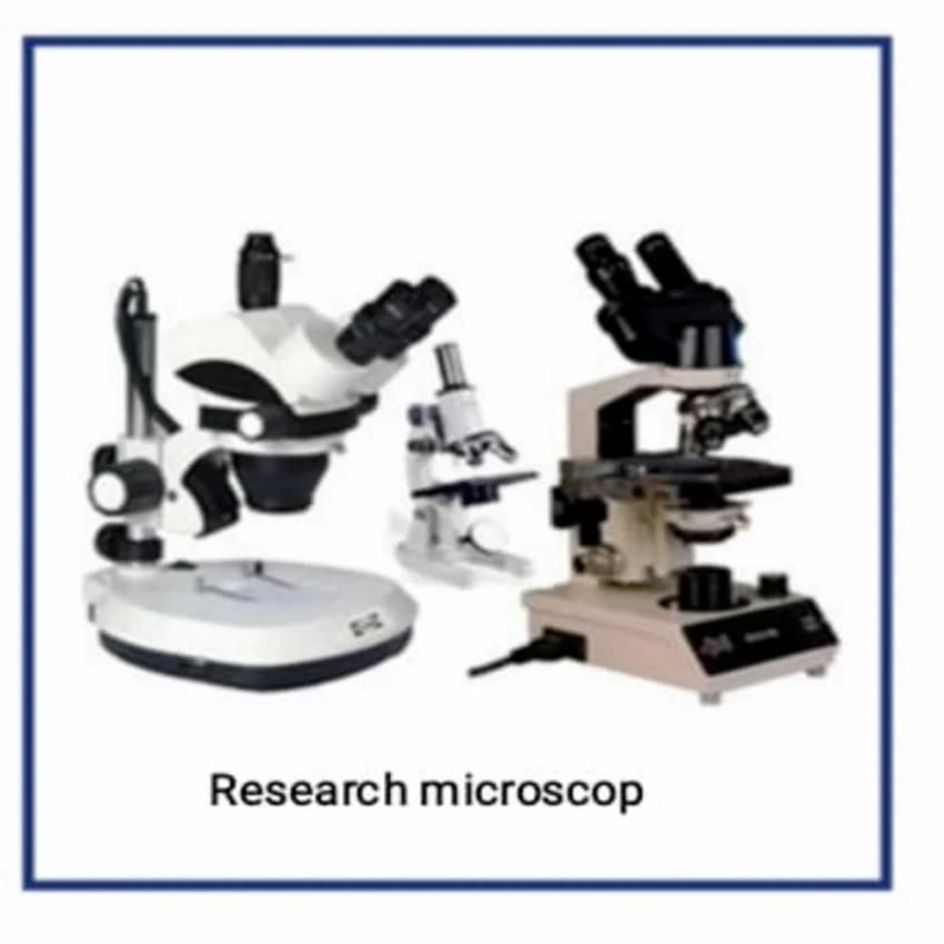 ZAPTECH RESEARCH MICROSCOPE, For Lab, LED
