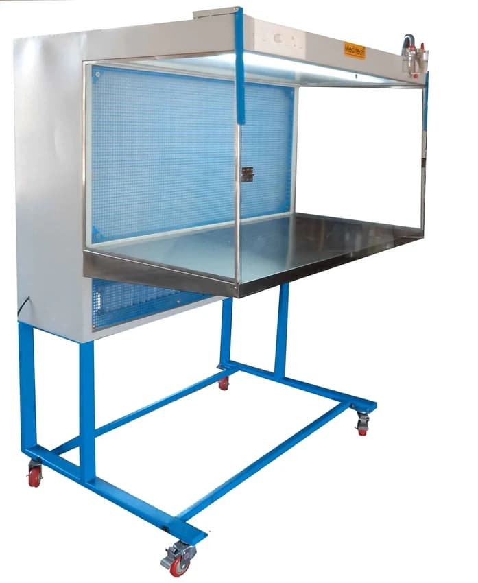 Stainless Steel Horizontal Laminar Air Flow with HEPA Filter (2 ft Working Width x 2 ft Height) - ISO 6