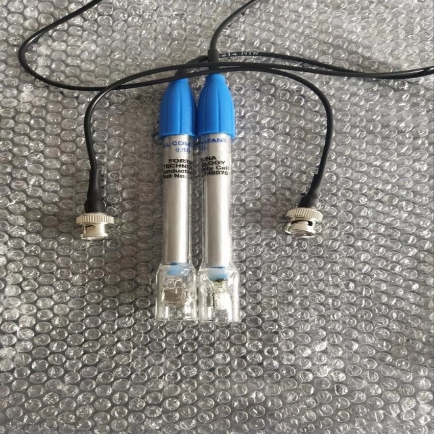 Plastic Round Conductivity Cell 01. K BNC, For Leak Test