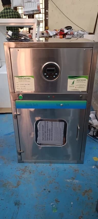 Class 100 Stainless Steel Dynamic Pass Box, 600x600x600 mm