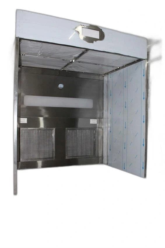 HMG INIA SS And Power Coat Finish Dispensing Booth, For Laboratory, Model Name/Number: Hmg_rlf