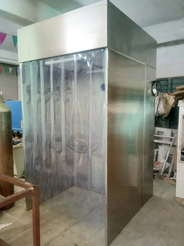 Sterile Stainless Steel Powder Containment Booth, For Industrial