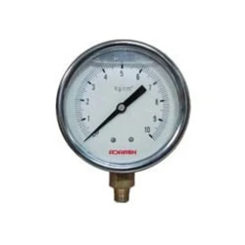 4 inch / 100 mm Liquid Filled Pressure Gauges, For Gas