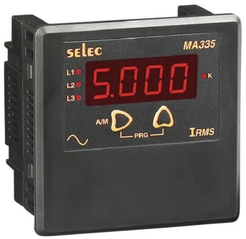 Digital Ammeters MA335-230V, Size: 96*96MM