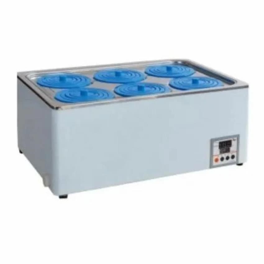 Mild Steel Semi-Automatic 6 Hole Water Bath, 240V