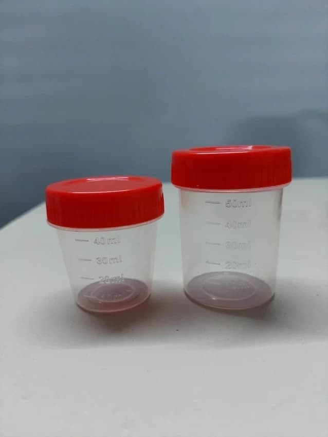 40ml and 50ml urine container, For Hospital