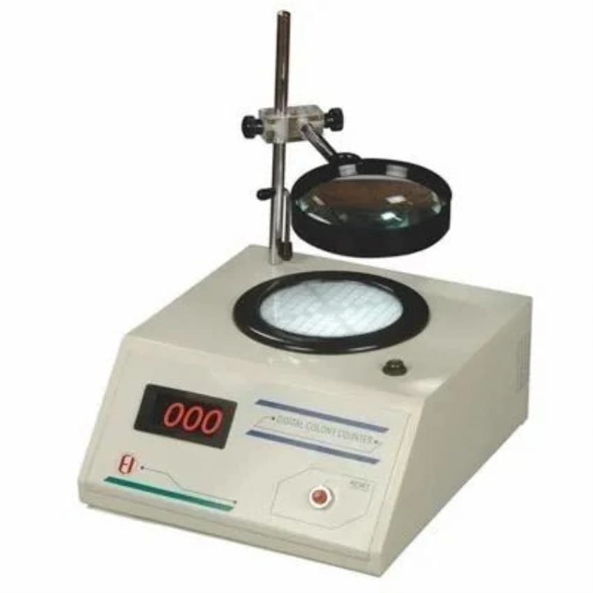 Mvtex White Digital Colony Counter, For Laboratory, Model Name/Number: MDC-1