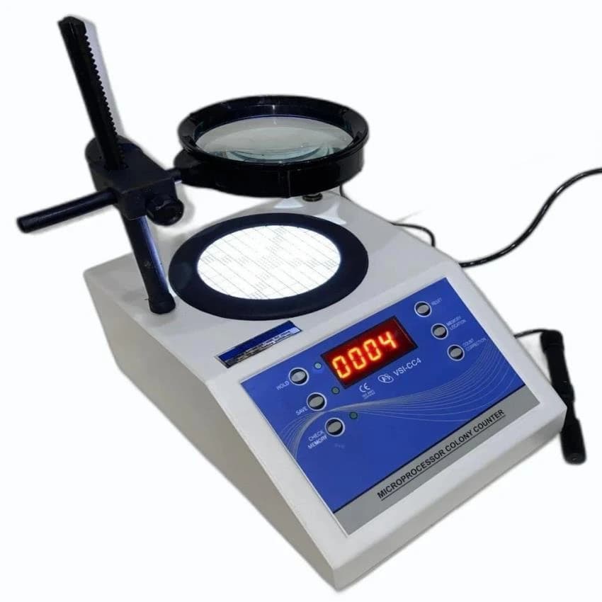 Digital Colony Counter Microprocessor, For Industrial