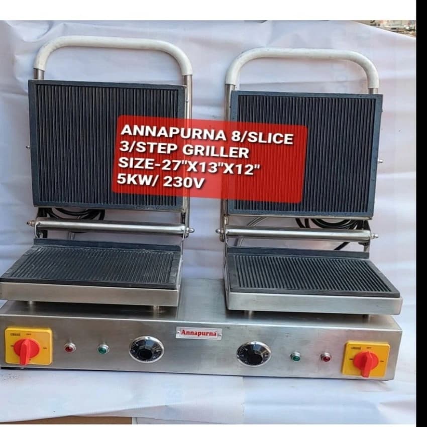 5kW Annapurna Commercial Sandwich Griller, For Restaurant