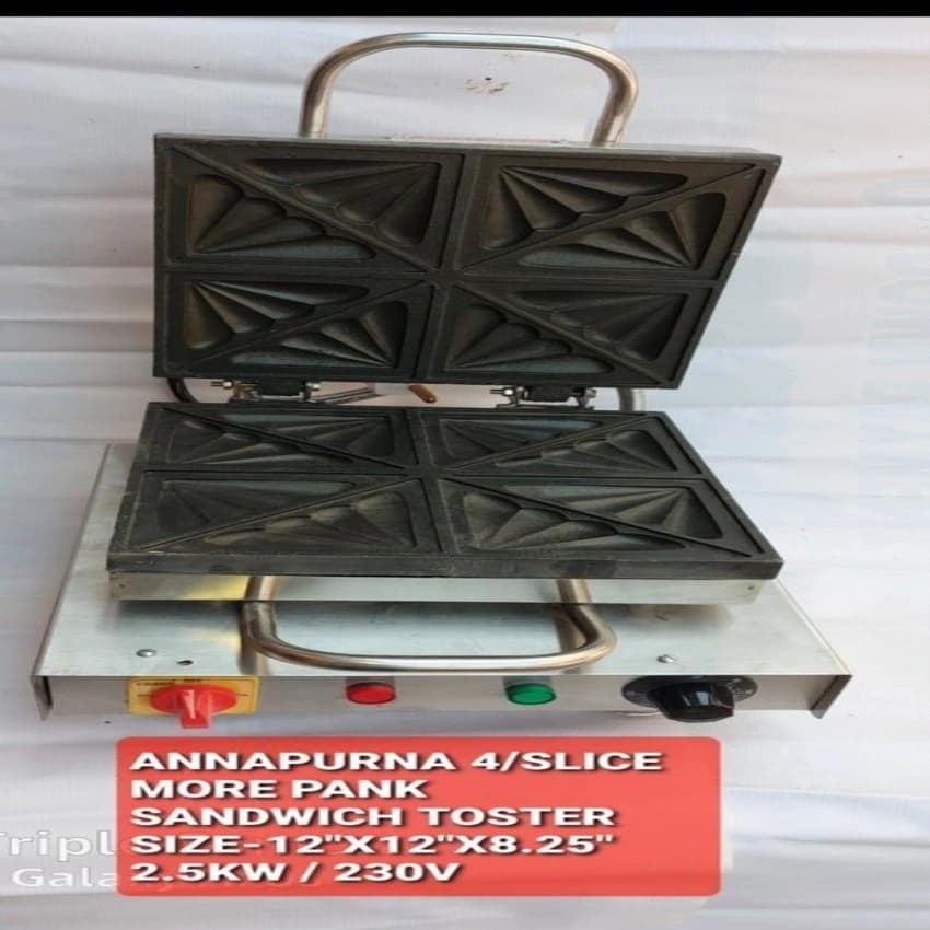 2 500W Annapurna Sandwich Griller, 2