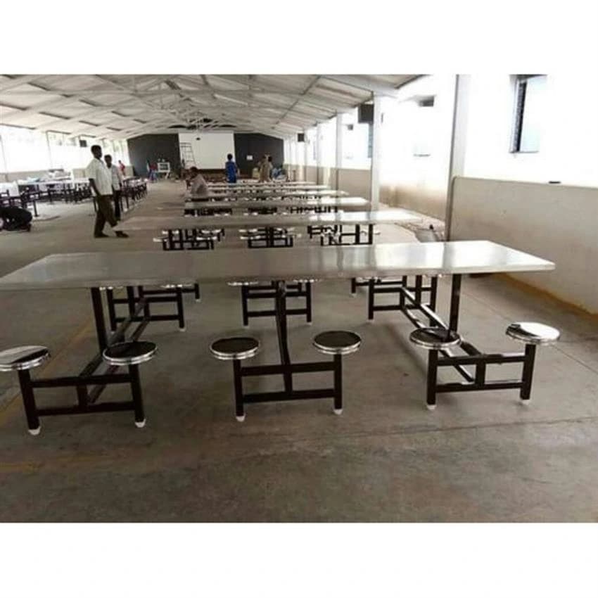 Stainless Steel Dining Table Set
