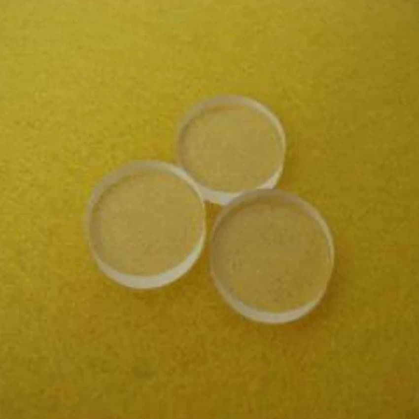 White Plastic Round Quartz Glass Plate, For Home