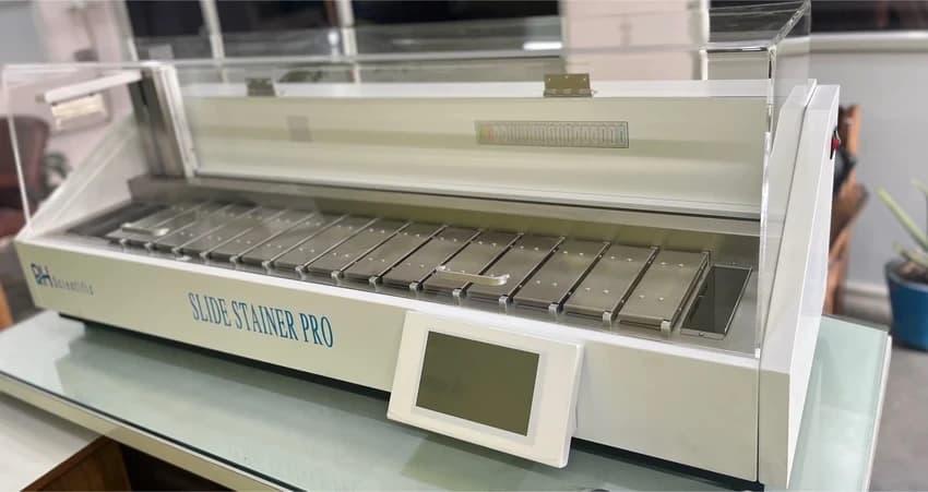 Automatic Slide Stainer