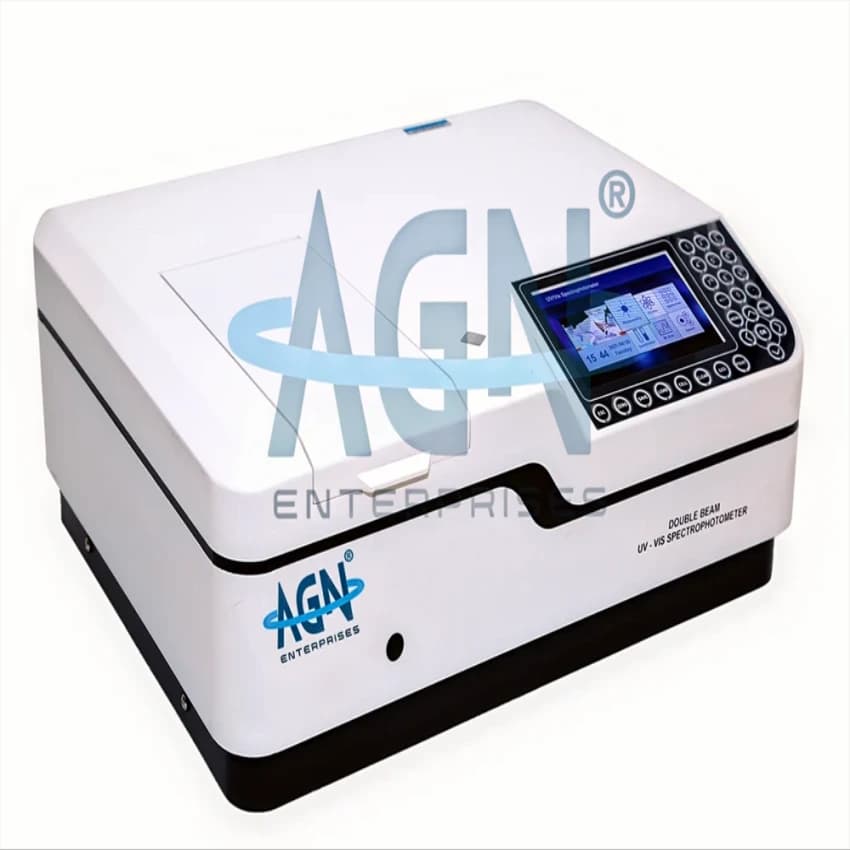 Benchtop Double Beam UV-VIS Spectrophotometer 2 Cell Holder, 190-1100 nm