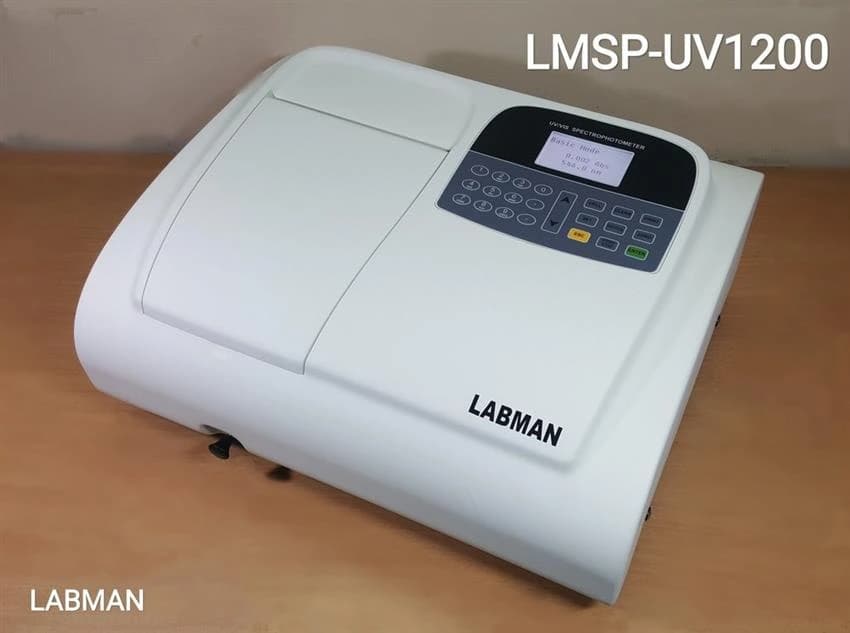 Double Beam Benchtop Single UV-VIS Spectrophotometer, 190-1100 nm