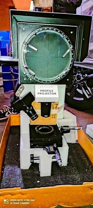 Profile Projector For Electrical Items Scanning