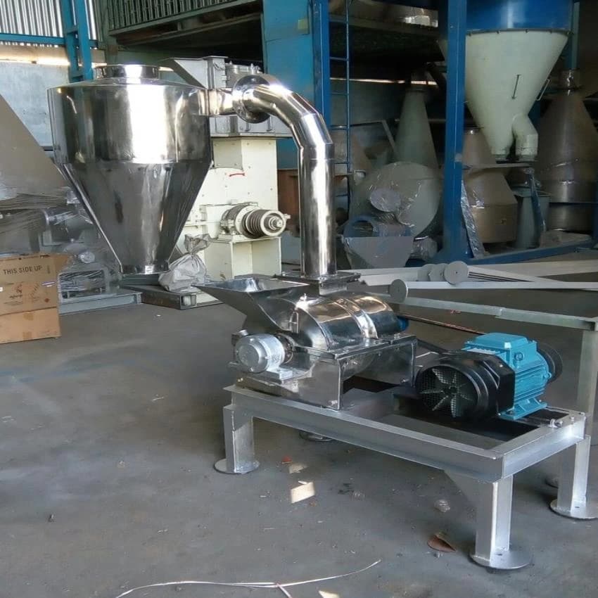 VARAHI ENGINEERS Stainless Steel Mini Pulverizer VIP-16"", For Industrial, 10 HP 1440 RPM