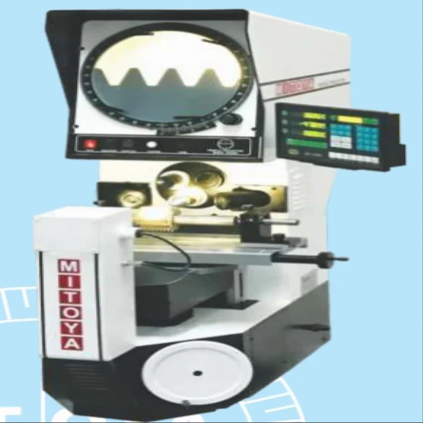 Mitoya Single Phase Benchtop Horizontal Profile Projector M300H, For Inspection of Precision Parts