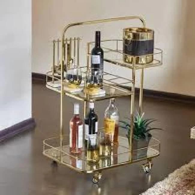 ss bar trolley