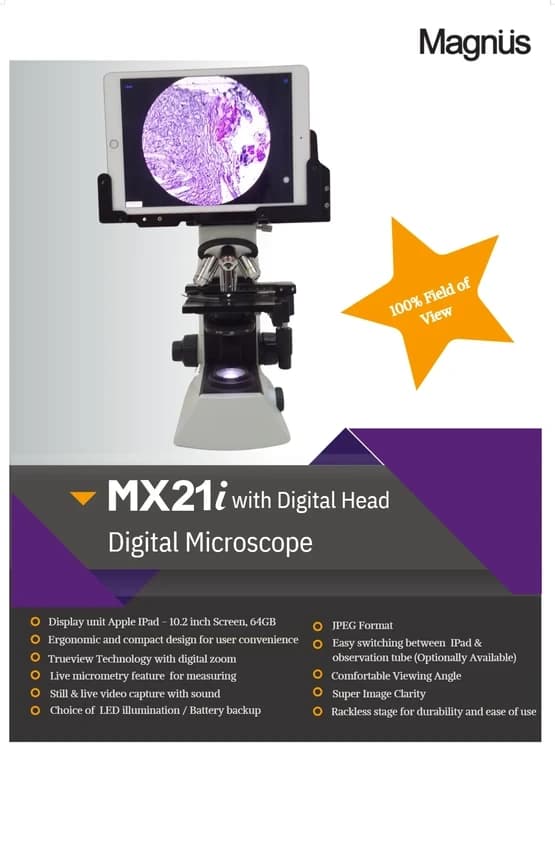 1000x Digital LCD Microscope With DI, Resolution: 5MP