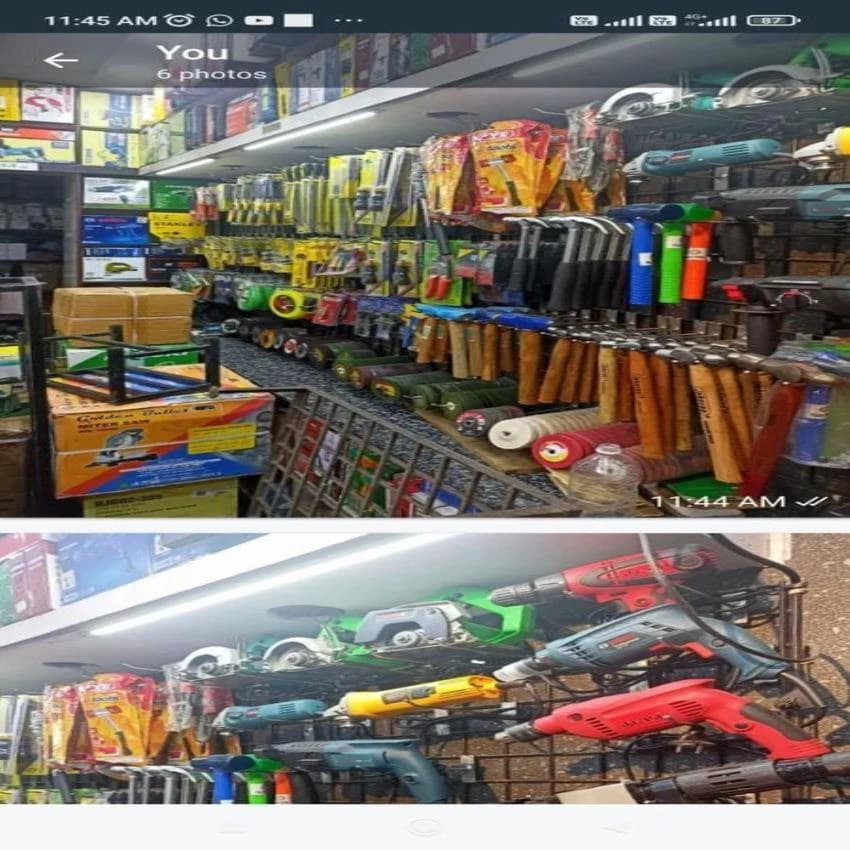 Power Tools Display