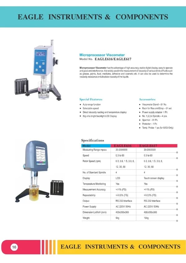 Microprocessor Viscometer