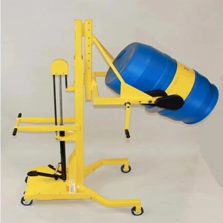 Desol Mild Steel Drum Lifting Tackle Trolley, No. of Wheels: 4, Model Name/Number: Dht Crane