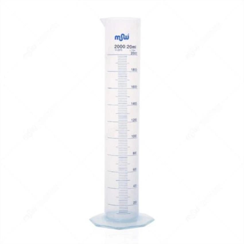 Polypropylene Cylindrical Manikarn Measuring Cylinder Hexagonal Base, Pp, Capacity: 10ml To 1000ml