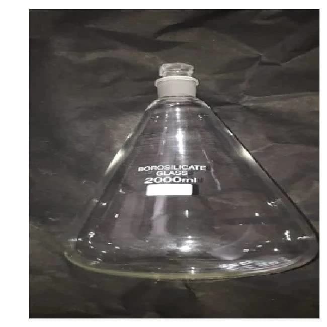 Conical flask used in laboratory