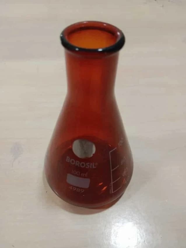 Conical flask-synthesis chemical lab, 99%