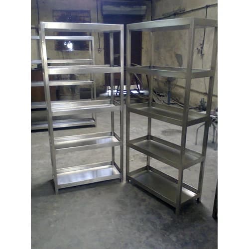 Stainless Steel Heavy Duty Racks, For Supermarket And Office
