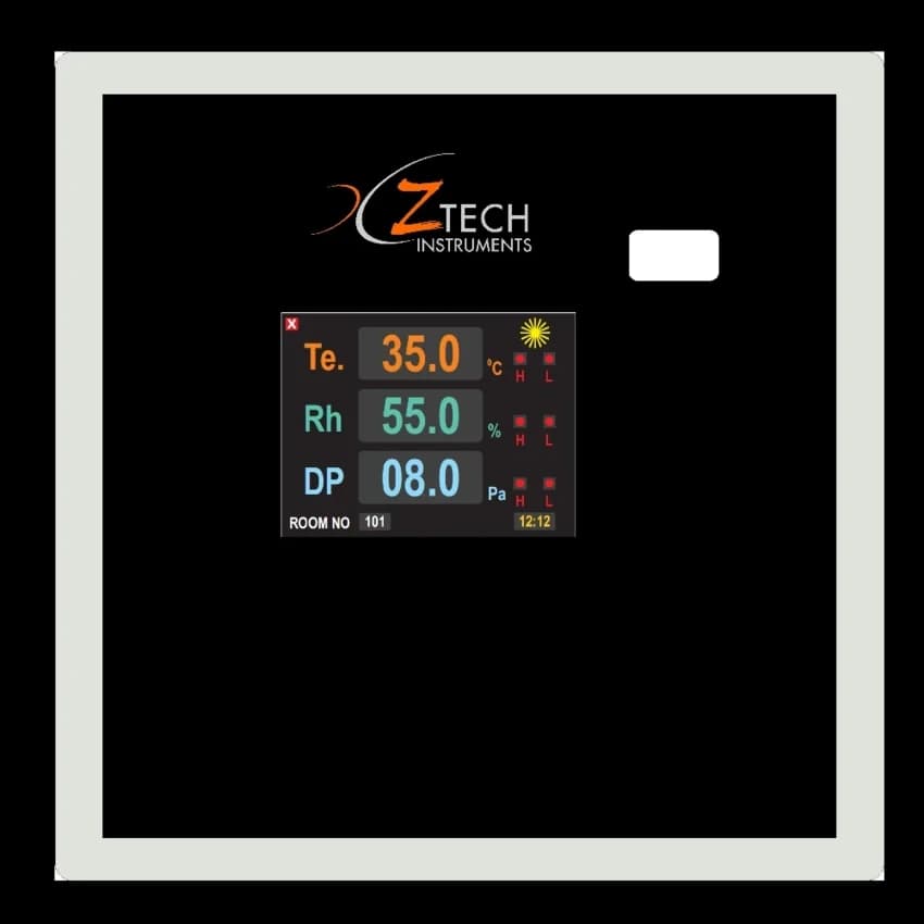 Ztech Plastic Clean Room Monitoring System, Model Name/Number: Zt517, for Hospital