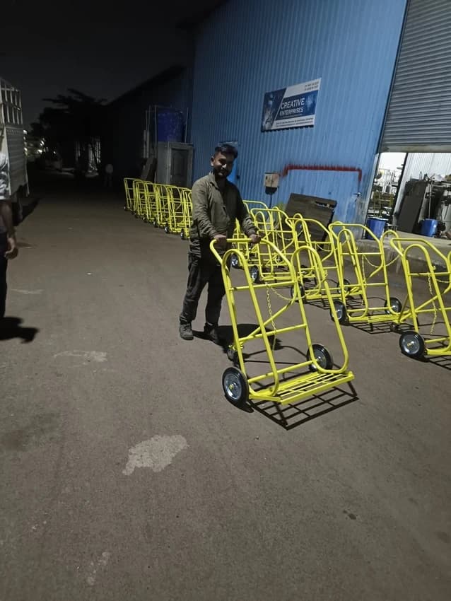 Oxygen Cylinder Trolley