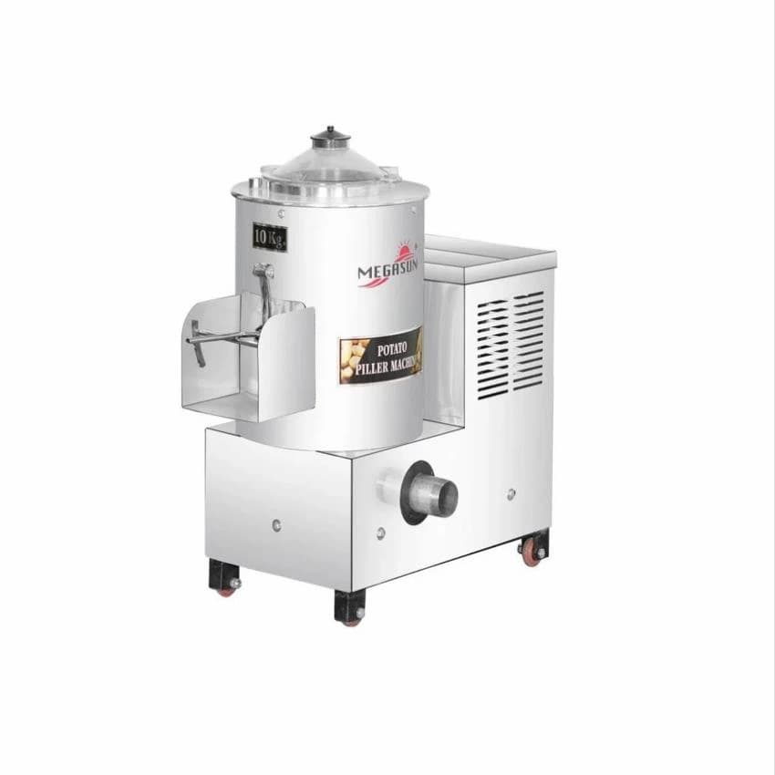 Stainless Steel Silver Potato Peeler Machine, For Restaurent, 202