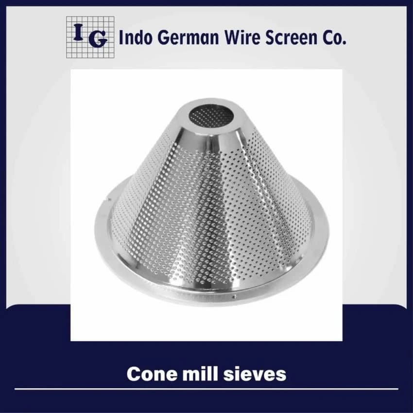 Stainless Steel Cone mill sieves