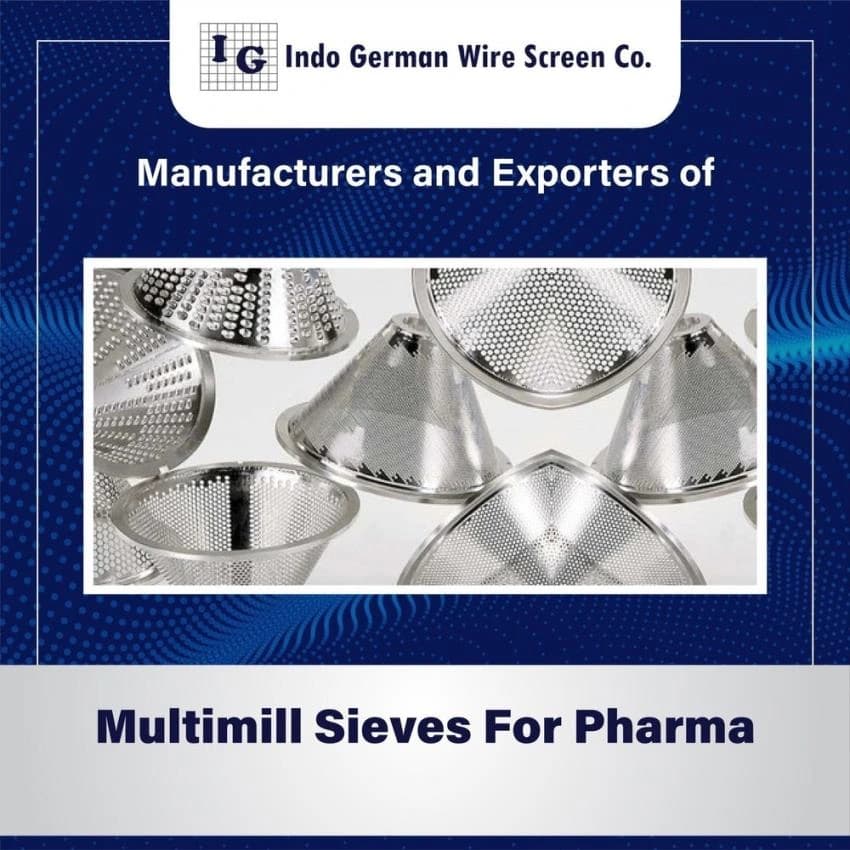 Multimill Sieves For Pharma