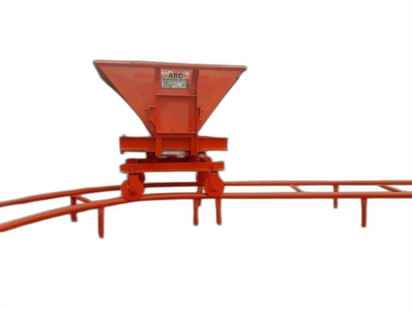 Mild Steel Slab Trolley With Rails, For Concrete Shifting, Load Capacity: 3 Cubic Ft