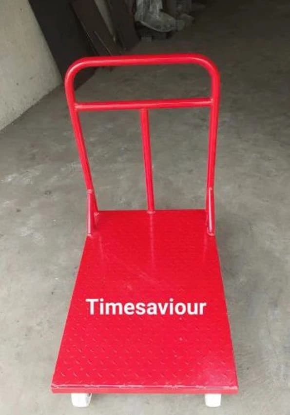 Ms Heavy Duty Platform Trolley, Load Capacity: 300 kg, Capacity: 100-500 kg